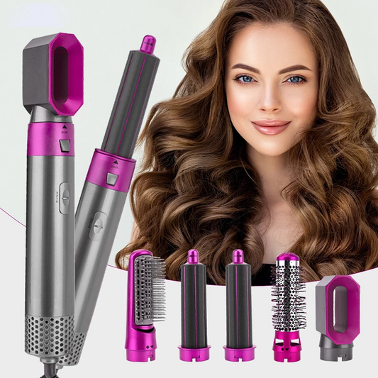 X10-Brosse à Air Chaude 5 en 1 - X10 Maroc - Livraison gratuite -