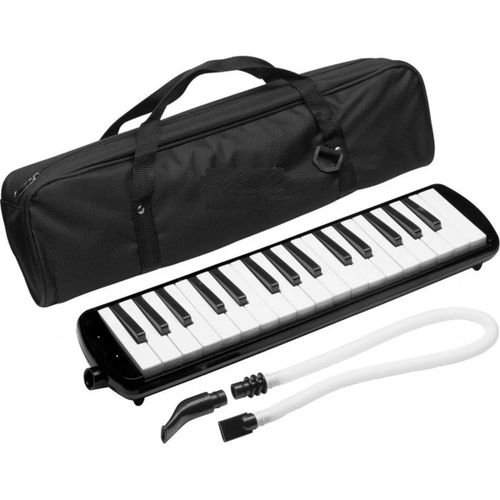 Mélodica 32 touches mélodica clavier flûte tube piano avec étui - X10 Maroc - Livraison gratuite - Noir