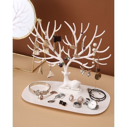 Porte bijoux arbre de vie - X10 Maroc - Livraison gratuite - Blanc