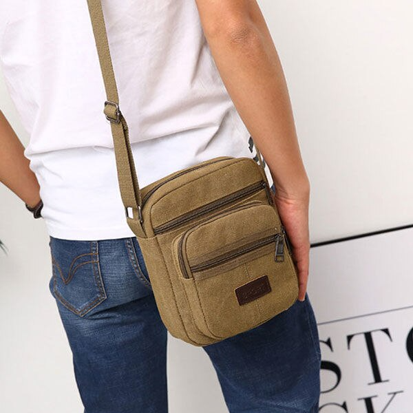 Sac à bandoulière pour hommes - X10 Maroc - Livraison gratuite - Marron