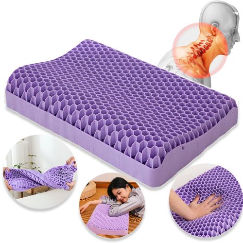 Oreiller orthopédique sans pression pour adultes, doux pour la peau et lavable - X10 Maroc - Livraison gratuite -