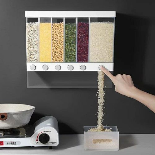 Distributeur de céréales étanche à l'humidité pour le stockage des aliments secs - X10 Maroc - Livraison gratuite -