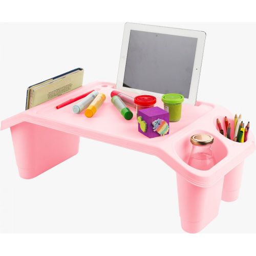 Mini bureau portable pour enfant et adultes Table d'etude - X10 Maroc - Livraison gratuite - Rose