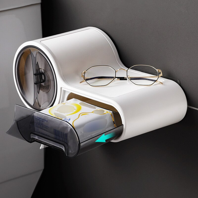 Porte-papier hygiénique multifonctionnel - X10 Maroc - Livraison gratuite -
