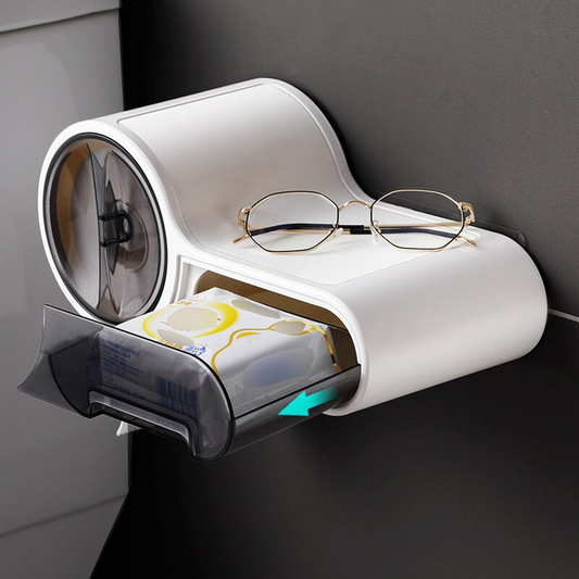 Porte-papier hygiénique multifonctionnel - X10 Maroc - Livraison gratuite -