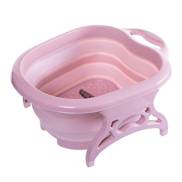 Bain de pied pliable - X10 Maroc - Livraison gratuite - Rose