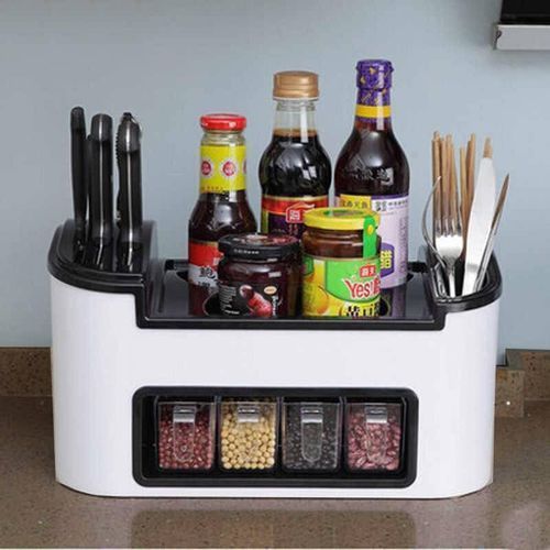 Support pour ustensiles de cuisine et épices - X10 Maroc - Livraison gratuite -