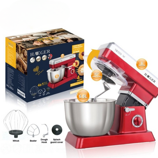 X10-Haeger stand mixer - X10 Maroc - Livraison gratuite - Rouge