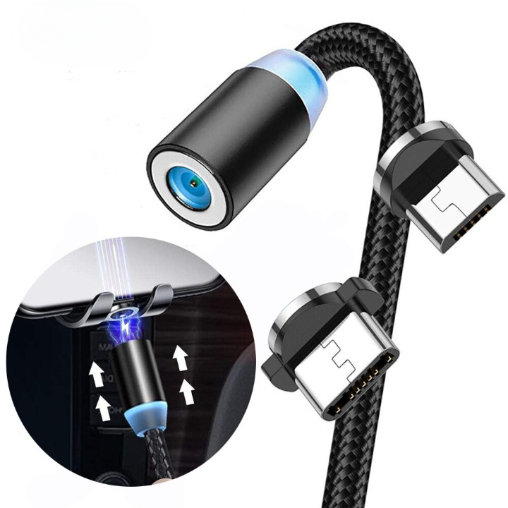 Câble de charge magnétique 3en1 - X10 Maroc - Livraison gratuite -