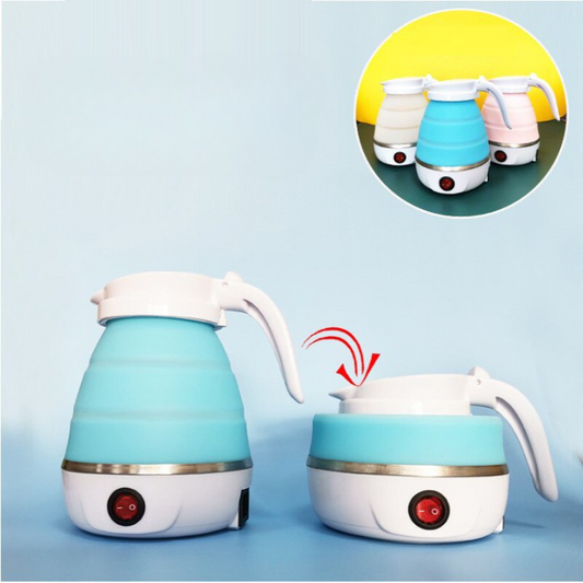 X10-Bouilloire électrique pliable - X10 Maroc - Livraison gratuite - Bleu