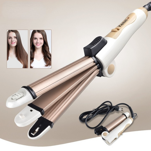 Kemei-Lisseur pliable pour cheveux bouclés - X10 Maroc - Livraison gratuite -