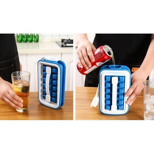 Moule à glaçons avec couvercle cube - X10 Maroc - Livraison gratuite -