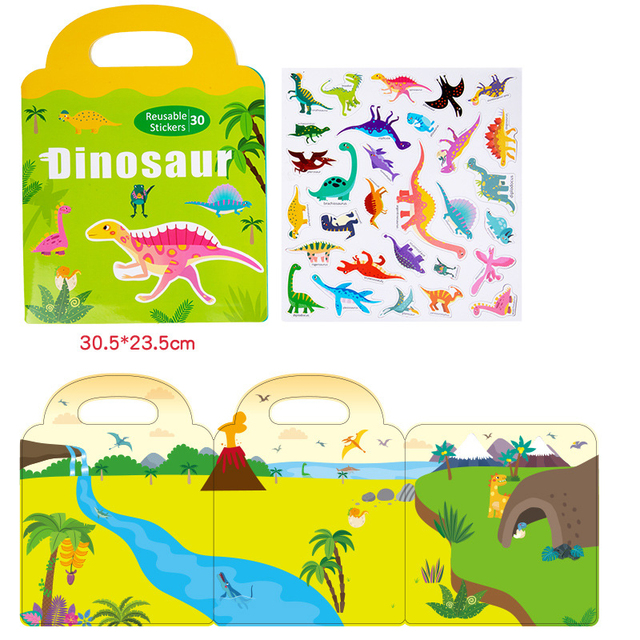 X10-Livre Magnétique Éducatif - X10 Maroc - Livraison gratuite - Dinosaure