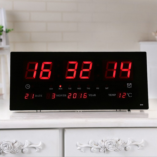 horloge calendrier LED - X10 Maroc - Livraison gratuite -