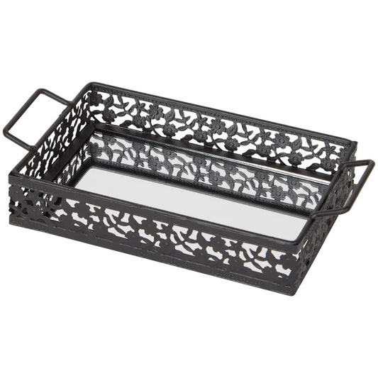 X10 - Mini plateau à miroir - X10 Maroc - Livraison gratuite - Noir