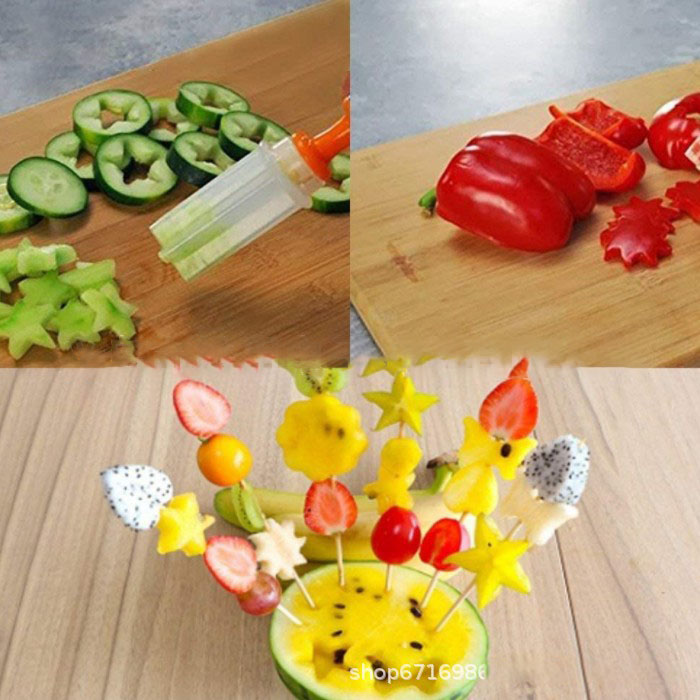 Pop Chef - kit coupe-fruits - X10 Maroc - Livraison gratuite -