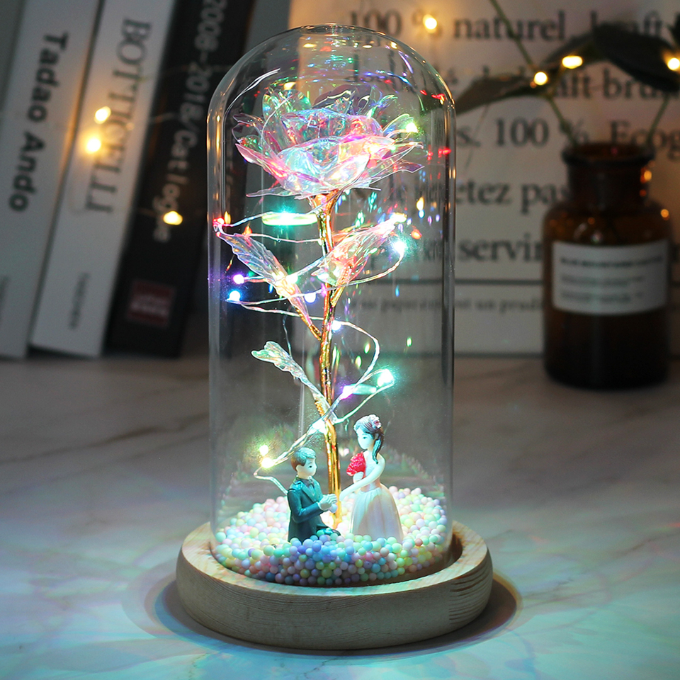 Lumineux Dôme en Verre Rose - X10 Maroc - Livraison gratuite - A