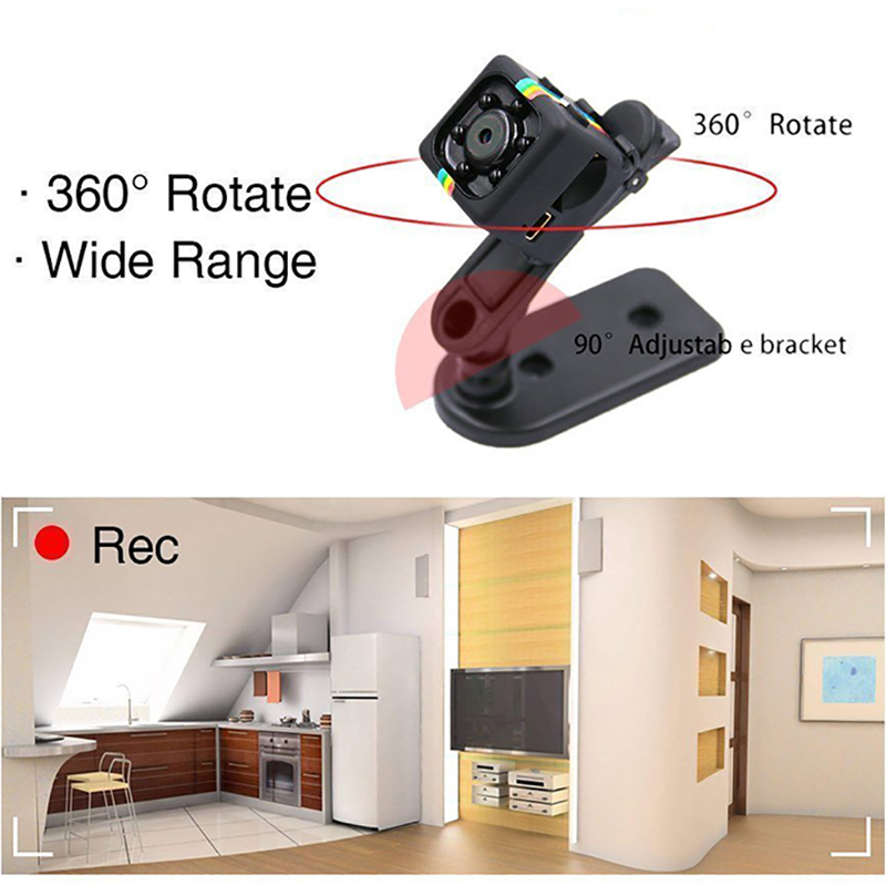 X10-Mini caméra à capteur infrarouge - X10 Maroc - Livraison gratuite -