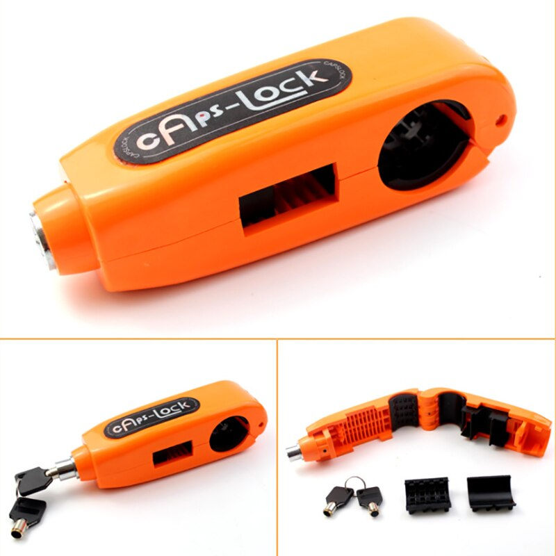 X10-Antivol de guidon de moto - X10 Maroc - Livraison gratuite - Orange