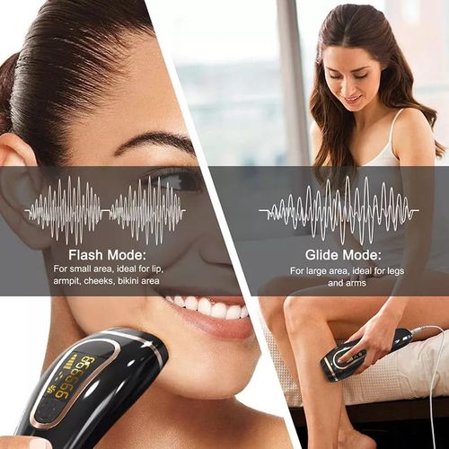 Appareil d'épilation laser pour femmes et hommes, élimine définitivement les poils - X10 Maroc - Livraison gratuite -