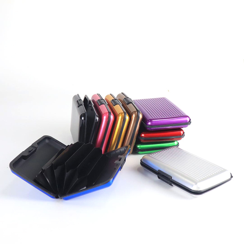 Porte-cartes en Aluminium - X10 Maroc - Livraison gratuite -