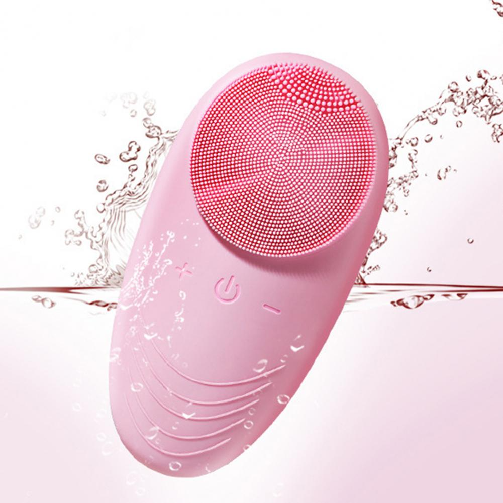 Brosse électrique de nettoyage du visage - X10 Maroc - Livraison gratuite - Rose