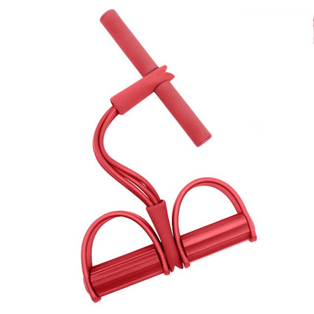 Corde de traction élastique de Fitness - X10 Maroc - Livraison gratuite - Rouge