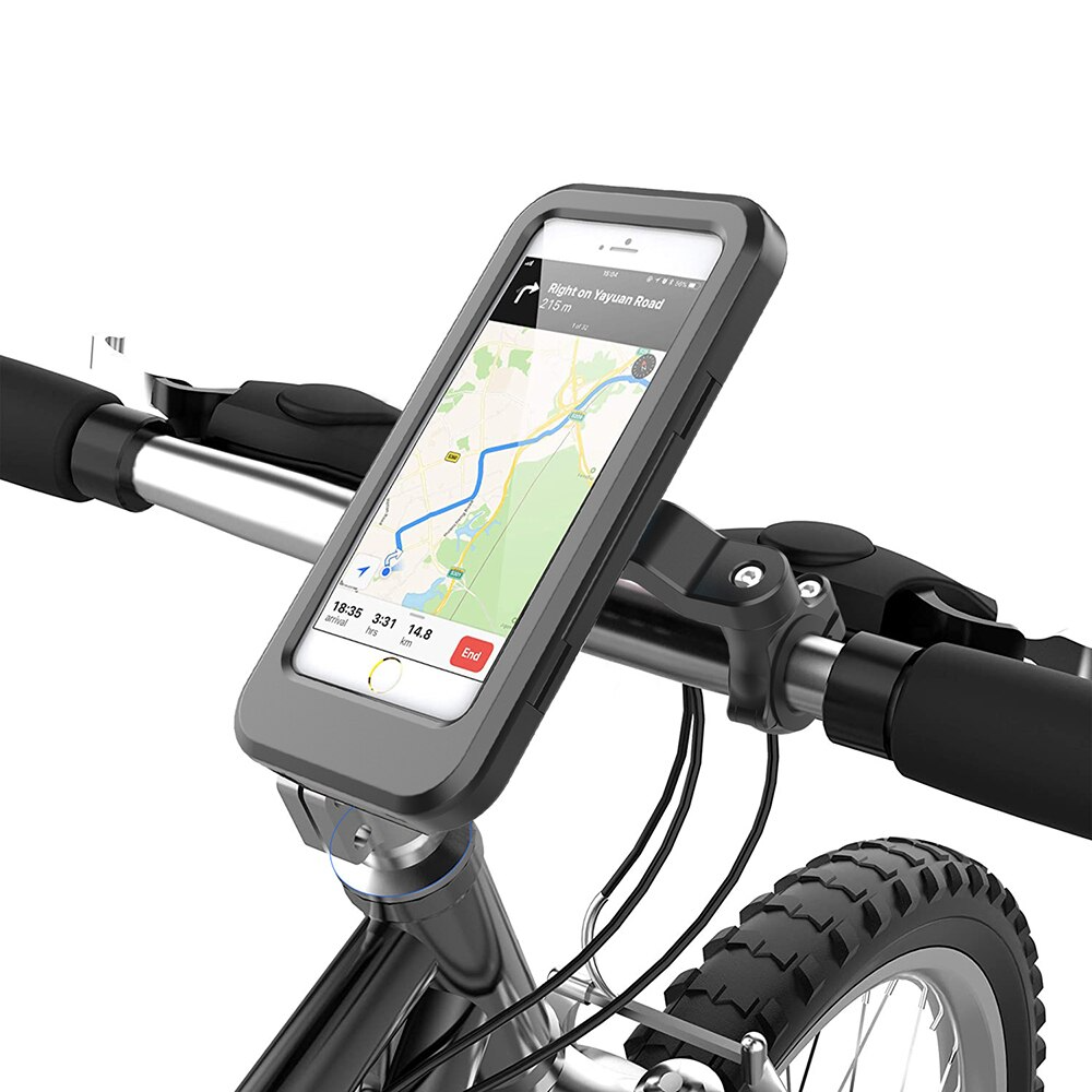 Support de téléphone de moto étanche et rotatif - X10 Maroc - Livraison gratuite -
