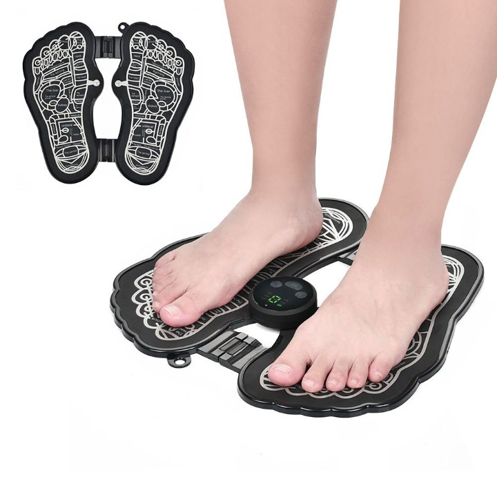 Stimulateur électrique pour les pieds - X10 Maroc - Livraison gratuite - Noir
