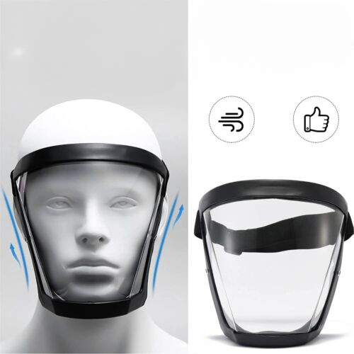 X10-Bouclier facial transparent filtrable