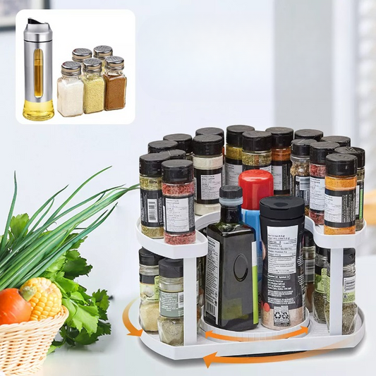 X10-Support à épices rotatif - X10 Maroc - Livraison gratuite -