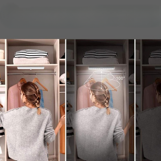 Lampe de placard à détection de mouvement