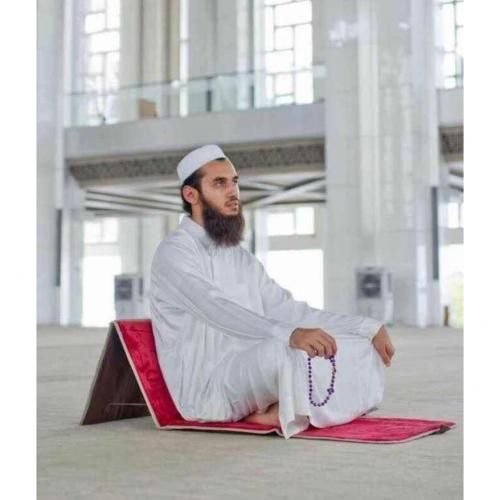 Tapis de prière avec dossier