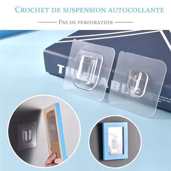 ENSEMBLE 10PCS CROCHET ADHÉSIF DOUBLE FACE - X10 Maroc - Livraison gratuite -