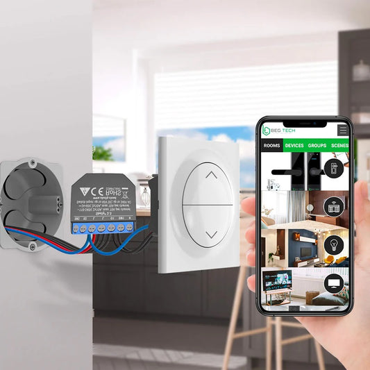 X10-Contrôleur de rideau connecté - X10 Maroc - Livraison gratuite -