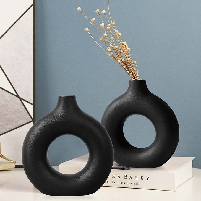 Vase à donuts en céramique - X10 Maroc - Livraison gratuite -