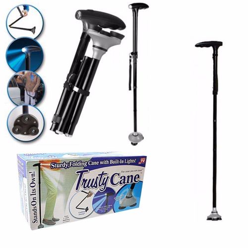 Béquille médicale pliable avec lampe de poche - utile et pratique - X10 Maroc - Livraison gratuite -
