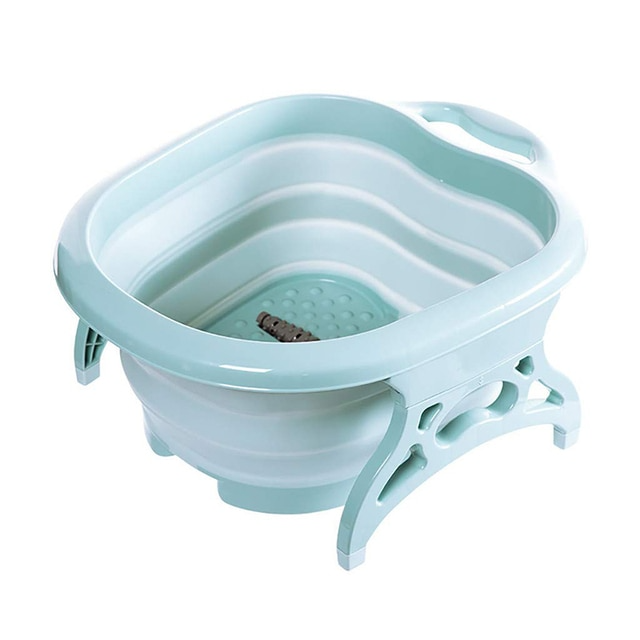 Bain de pied pliable - X10 Maroc - Livraison gratuite - Bleu