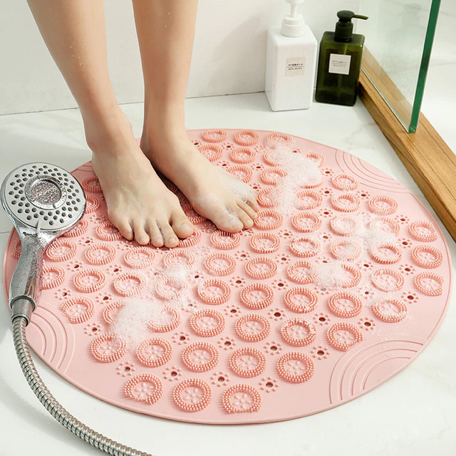 X10-Tapis sécurité antidérapant - X10 Maroc - Livraison gratuite - Rose
