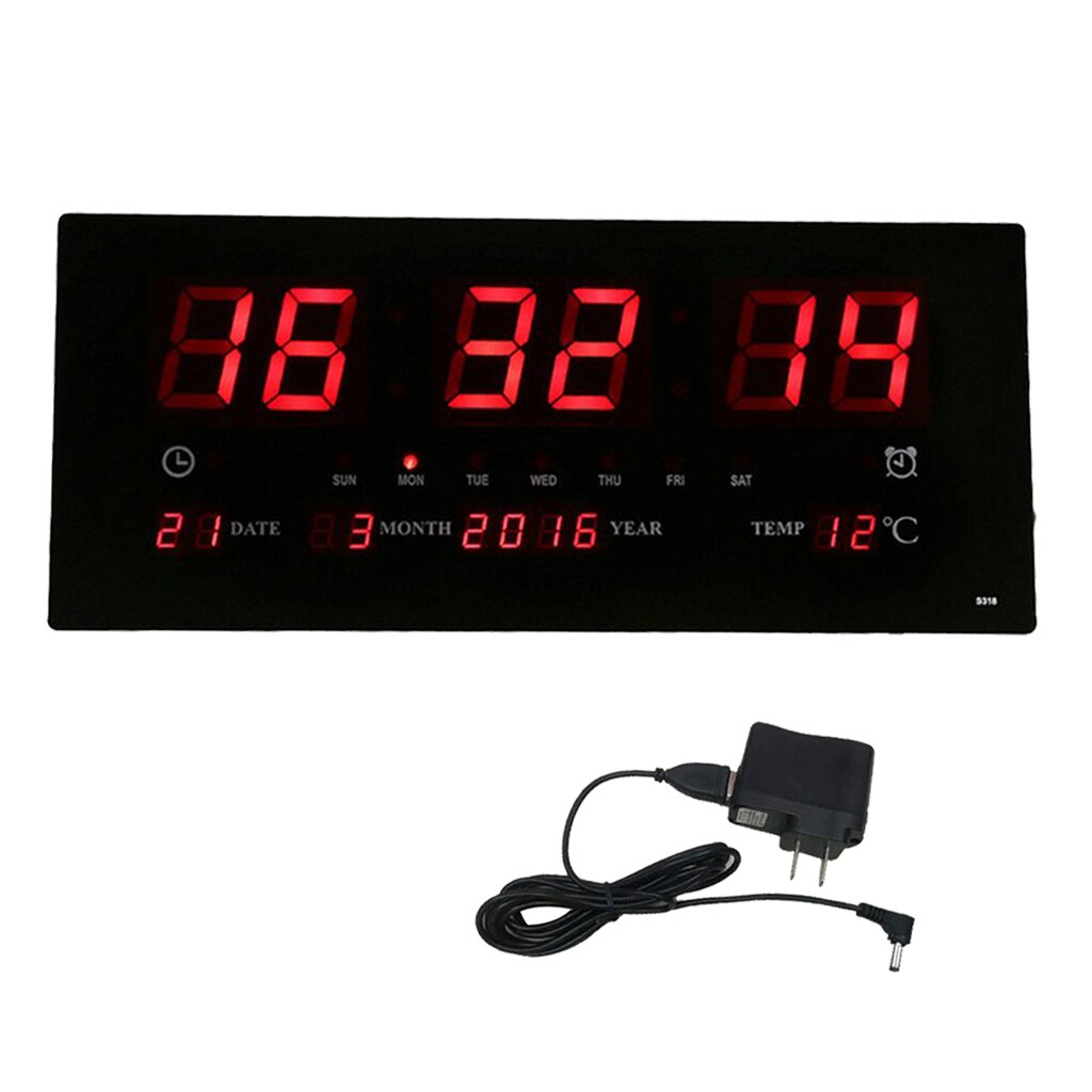 horloge calendrier LED - X10 Maroc - Livraison gratuite -