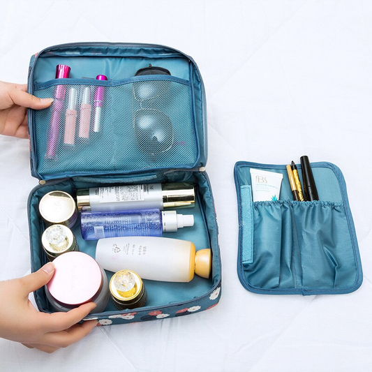 Trousse cosmetique de voyage Multipoches - X10 Maroc - Livraison gratuite -