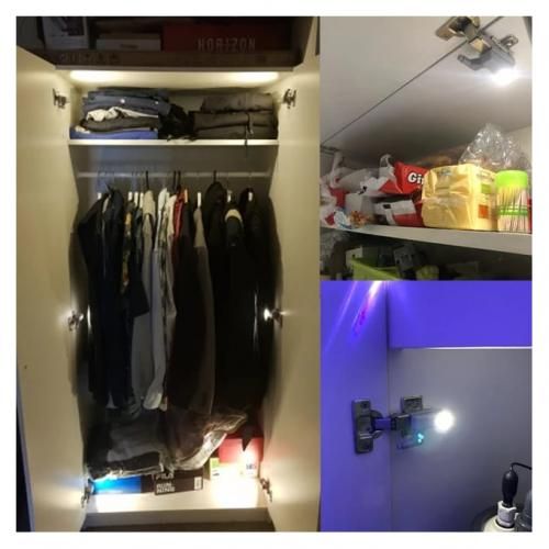 Veilleuse LED Placard Automatique 2pcs - X10 Maroc - Livraison gratuite -