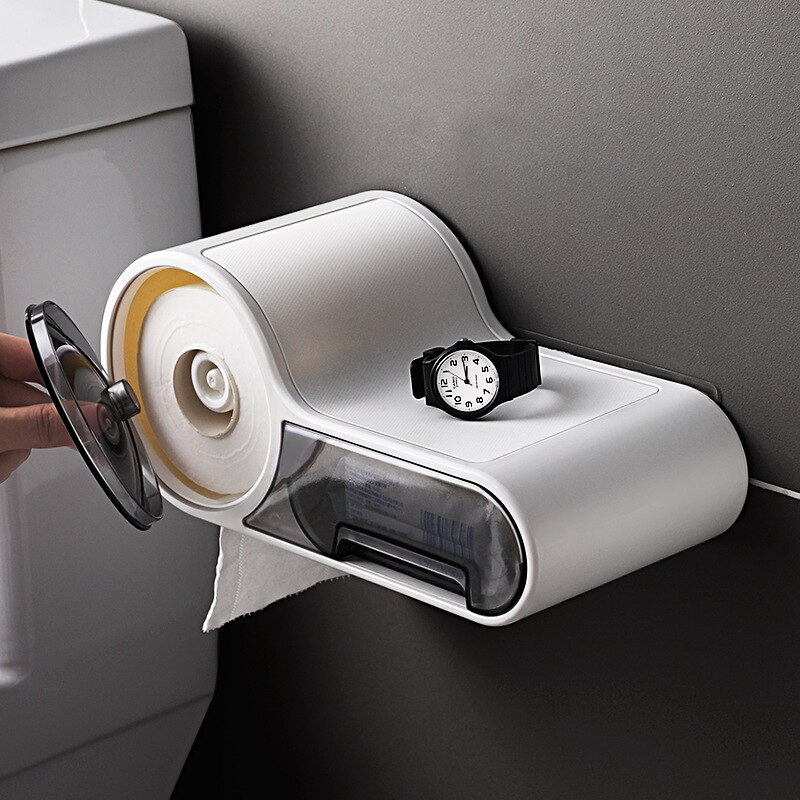 Porte-papier hygiénique multifonctionnel - X10 Maroc - Livraison gratuite -