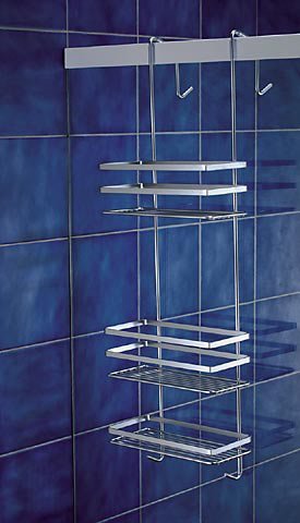 Étagère de douche et de bain en acier inoxydable - X10 Maroc - Livraison gratuite -