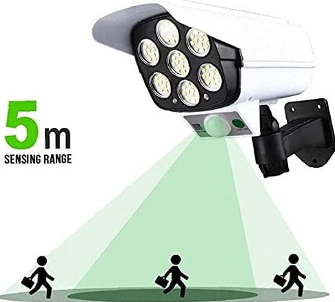 Lumière de caméra solaire pour protéger votre maison ou votre magasin - X10 Maroc - Livraison gratuite -