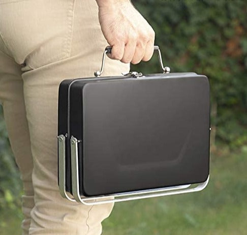 Gril portable sous forme de valise