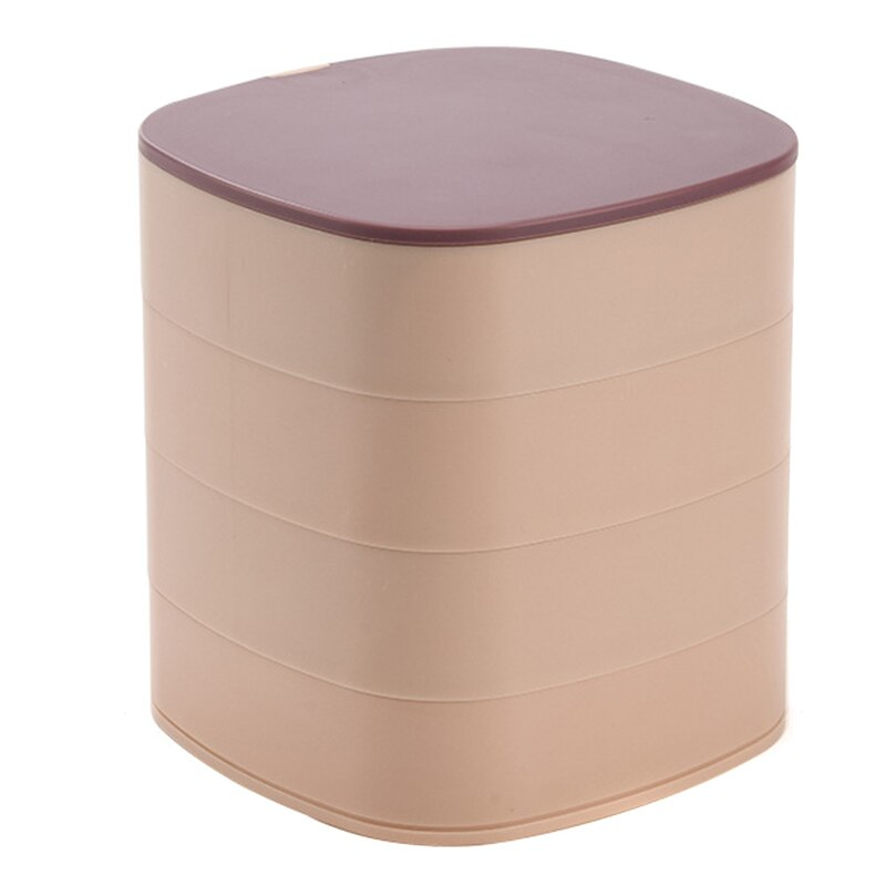 Miroir et boîte à accessoires rotative - X10 Maroc - Livraison gratuite - Rose