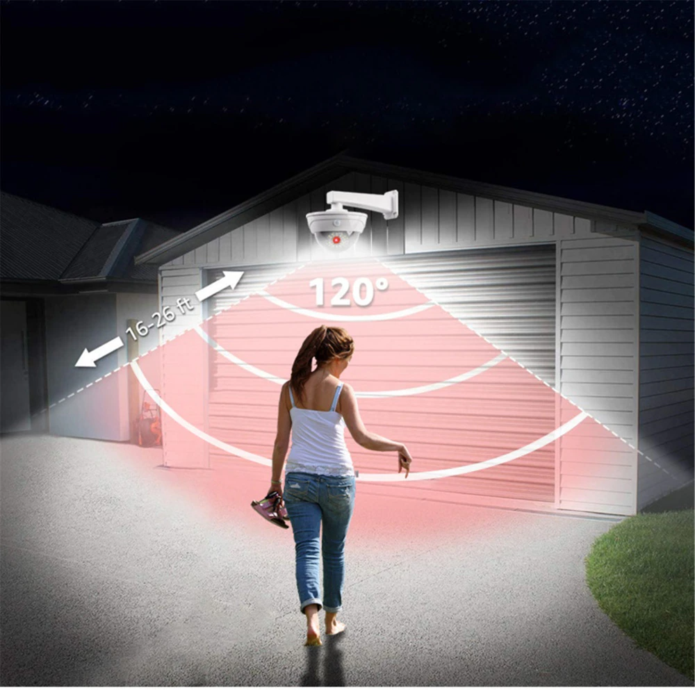 Lampe détecteur de mouvement - solaire - X10 Maroc - Livraison gratuite -