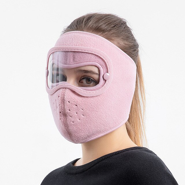 Couvre-Visage Sportif Hivernal - X10 Maroc - Livraison gratuite - Rose