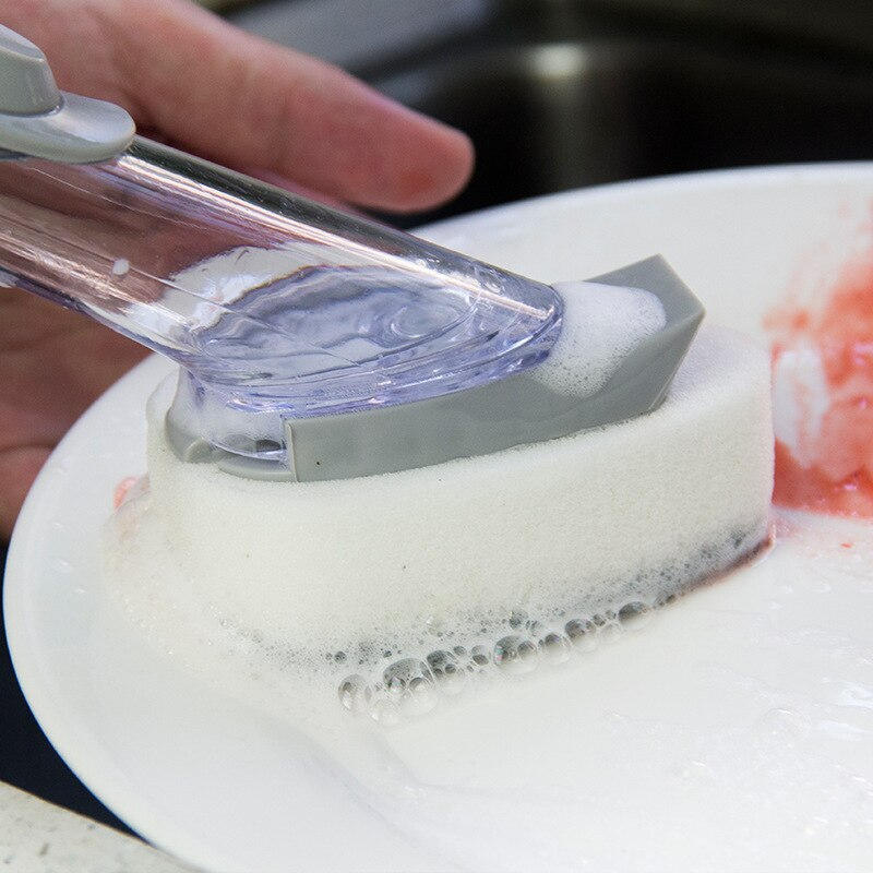 Brosse de nettoyage avec distributeur de savon - X10 Maroc - Livraison gratuite -